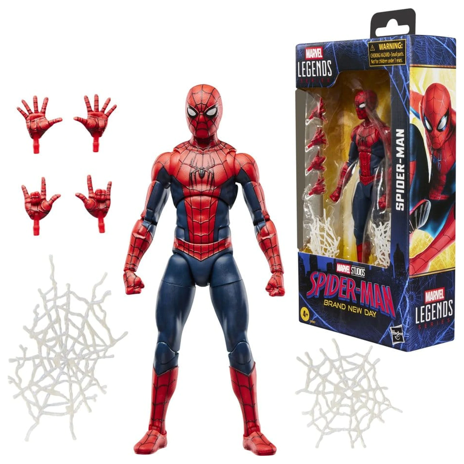 Spider-Man: Brand New Day Marvel Legends Figurină de acțiune Spider-Man 15 cm poza produsului