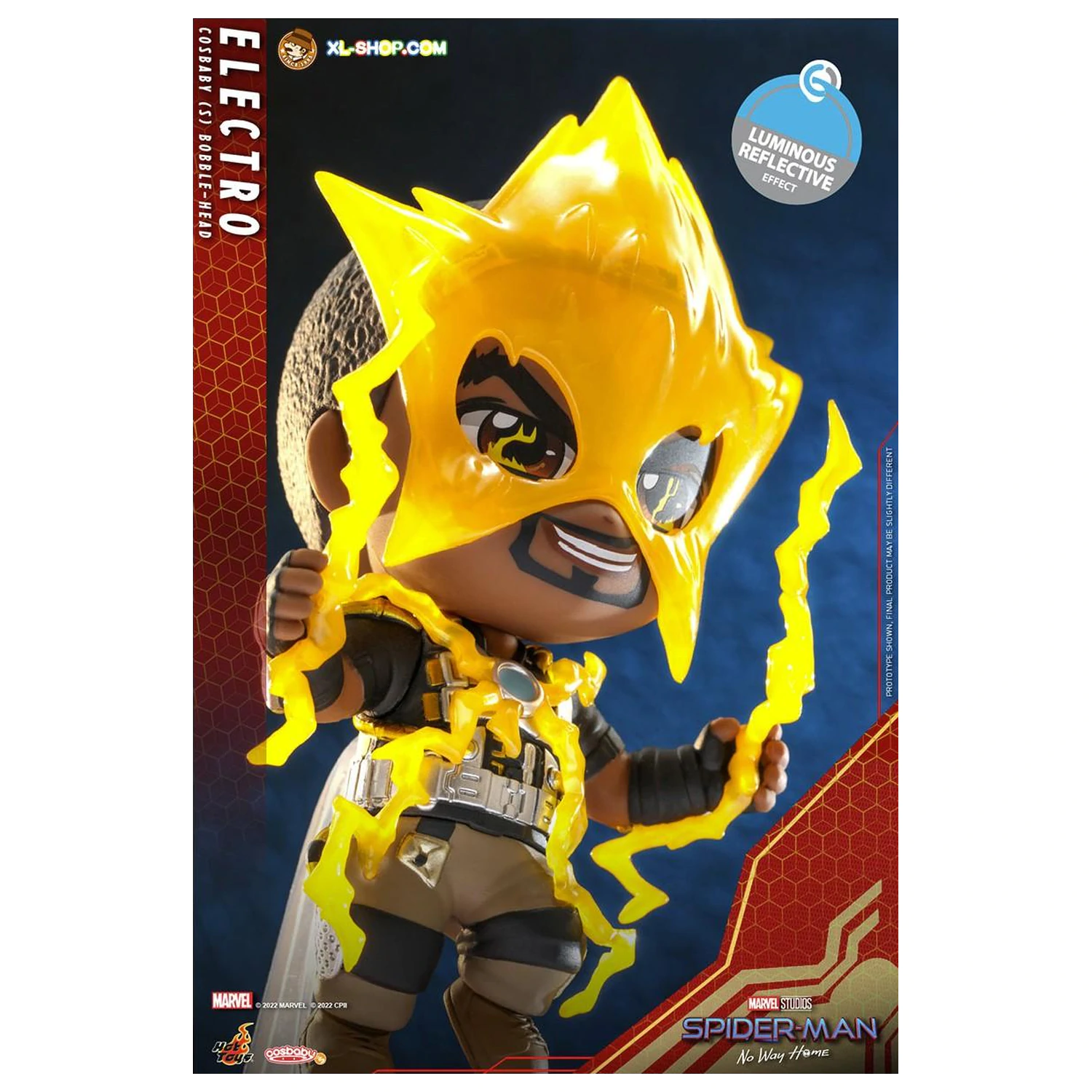 Figurina Spider-Man Cosbaby Wave 1 Electro poza produsului
