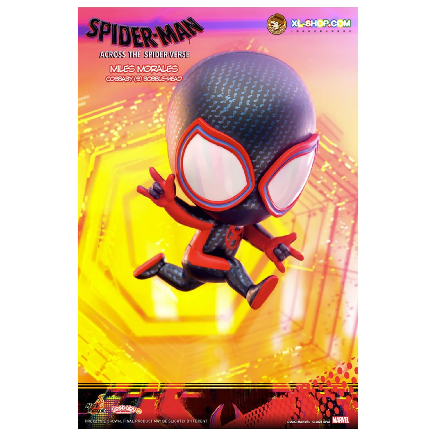 Figurina Spider-Man Cosbaby Wave 1 Miles Morales poza produsului