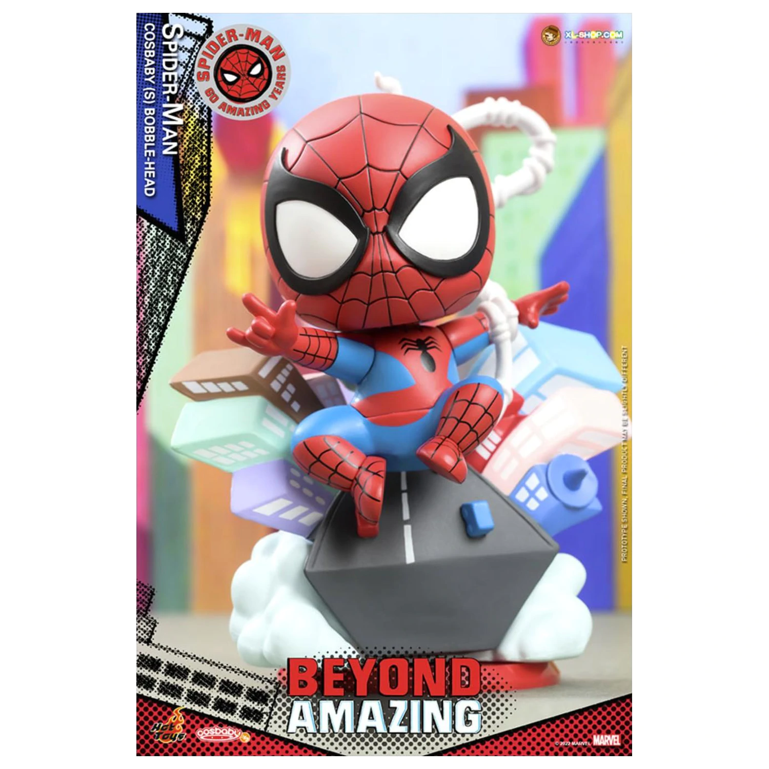 Figurina Spider-Man Cosbaby Wave 1 Spider-Man Beyond Amazing poza produsului