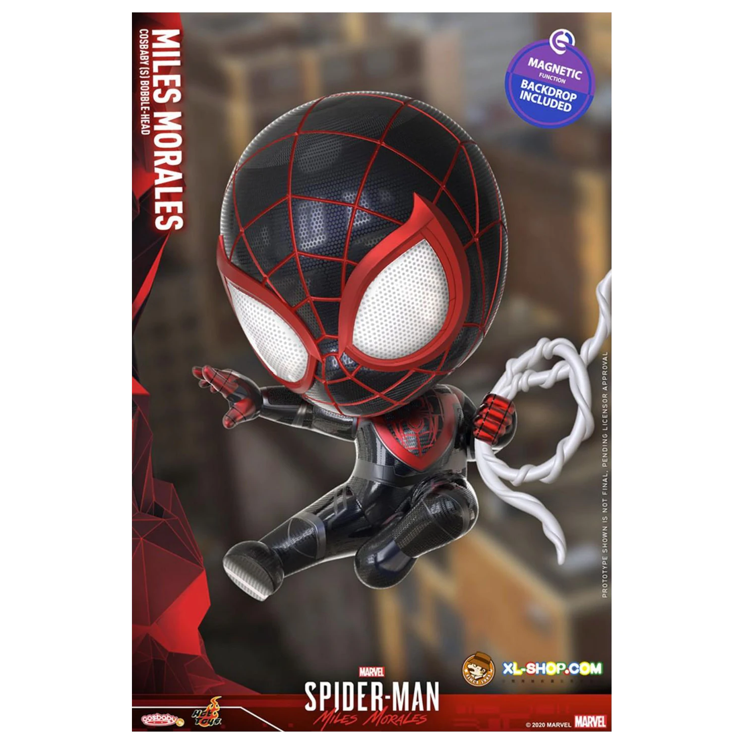 Figura Spider-Man Cosbaby Wave 4 Miles Morales Bodega Cat Suit poza produsului