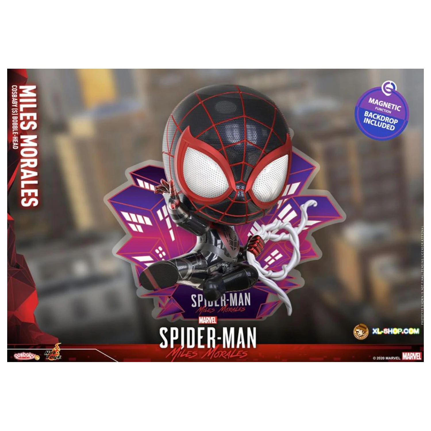 Figura Spider-Man Cosbaby Wave 4 Miles Morales Bodega Cat Suit poza produsului