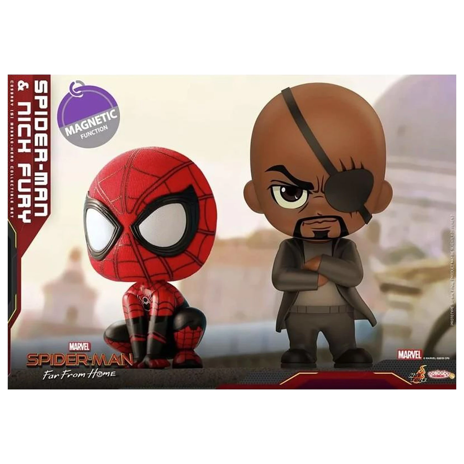 Set Spider-Man si Nick Fury Spider-Man Cosbaby Wave 4 poza produsului