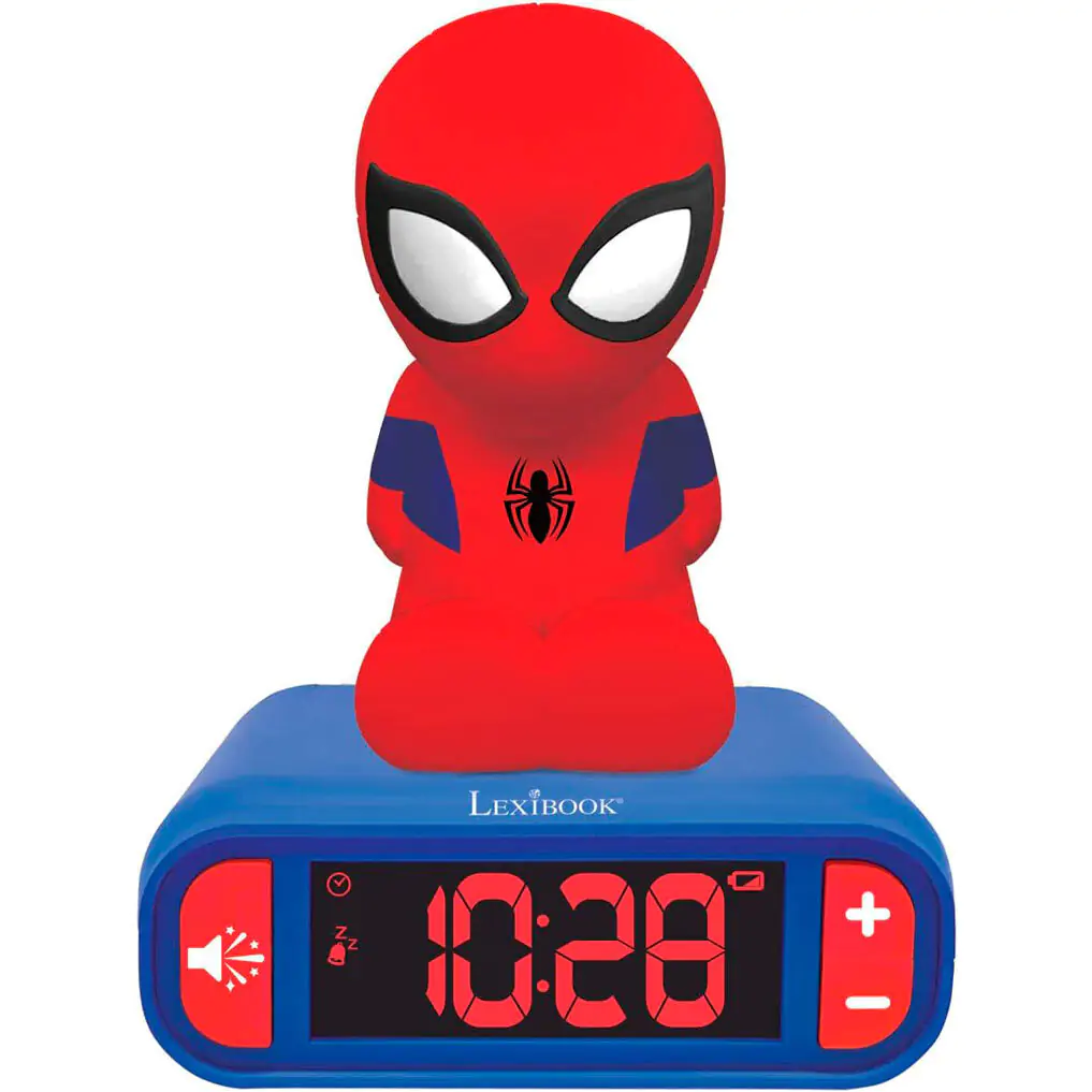Marvel Spiderman Ceas Deșteptător Digital 3D poza produsului
