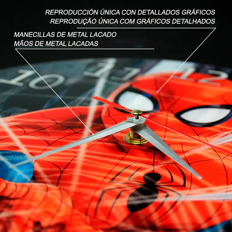 Marvel Spiderman ceas de perete poza produsului