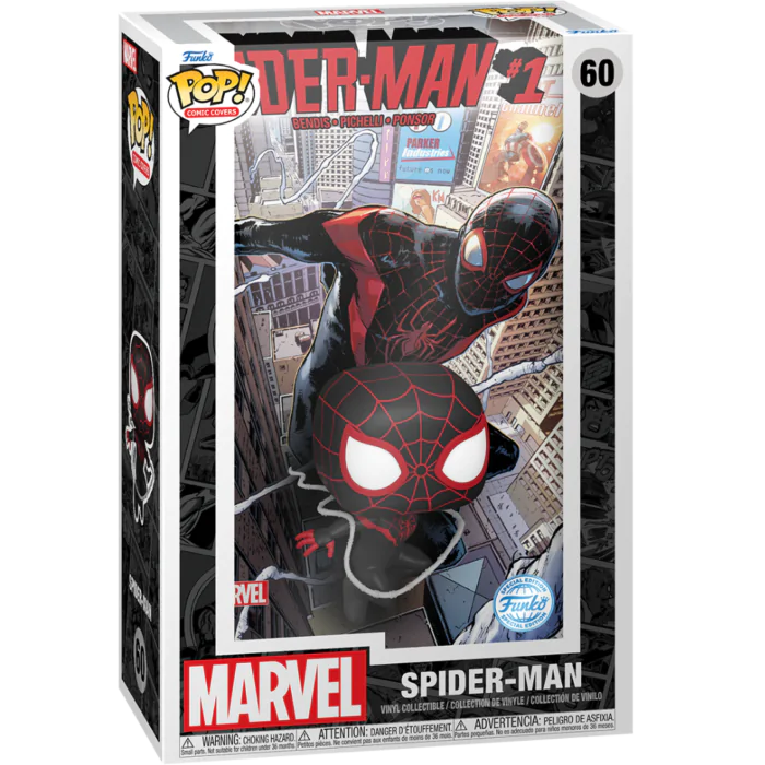Spider-Man Funko POP! Comic Cover figurină de vinil Spider-Man 2016 #1 poza produsului