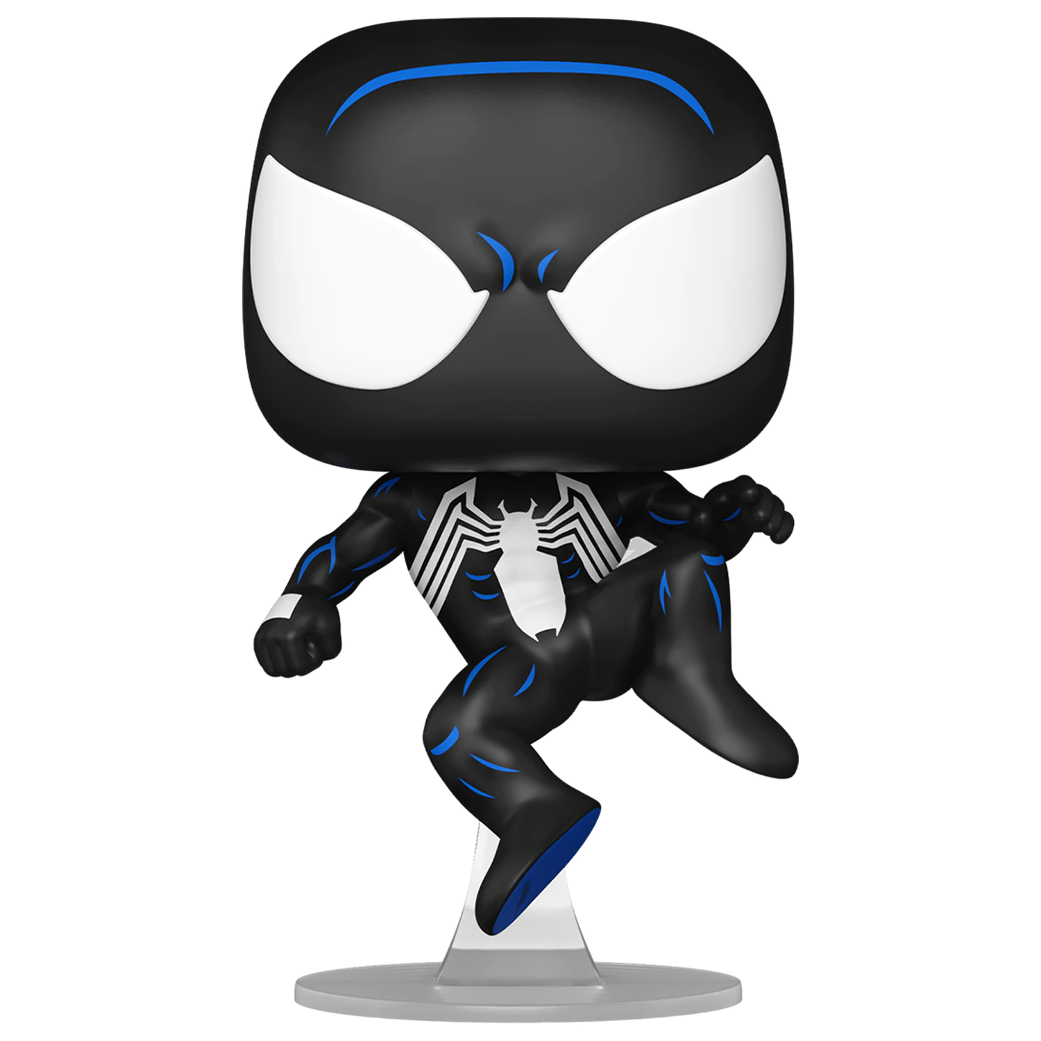 Spider-Man Funko POP! Marvel Vinyl Figure Black Suit Spidey 9 cm poza produsului