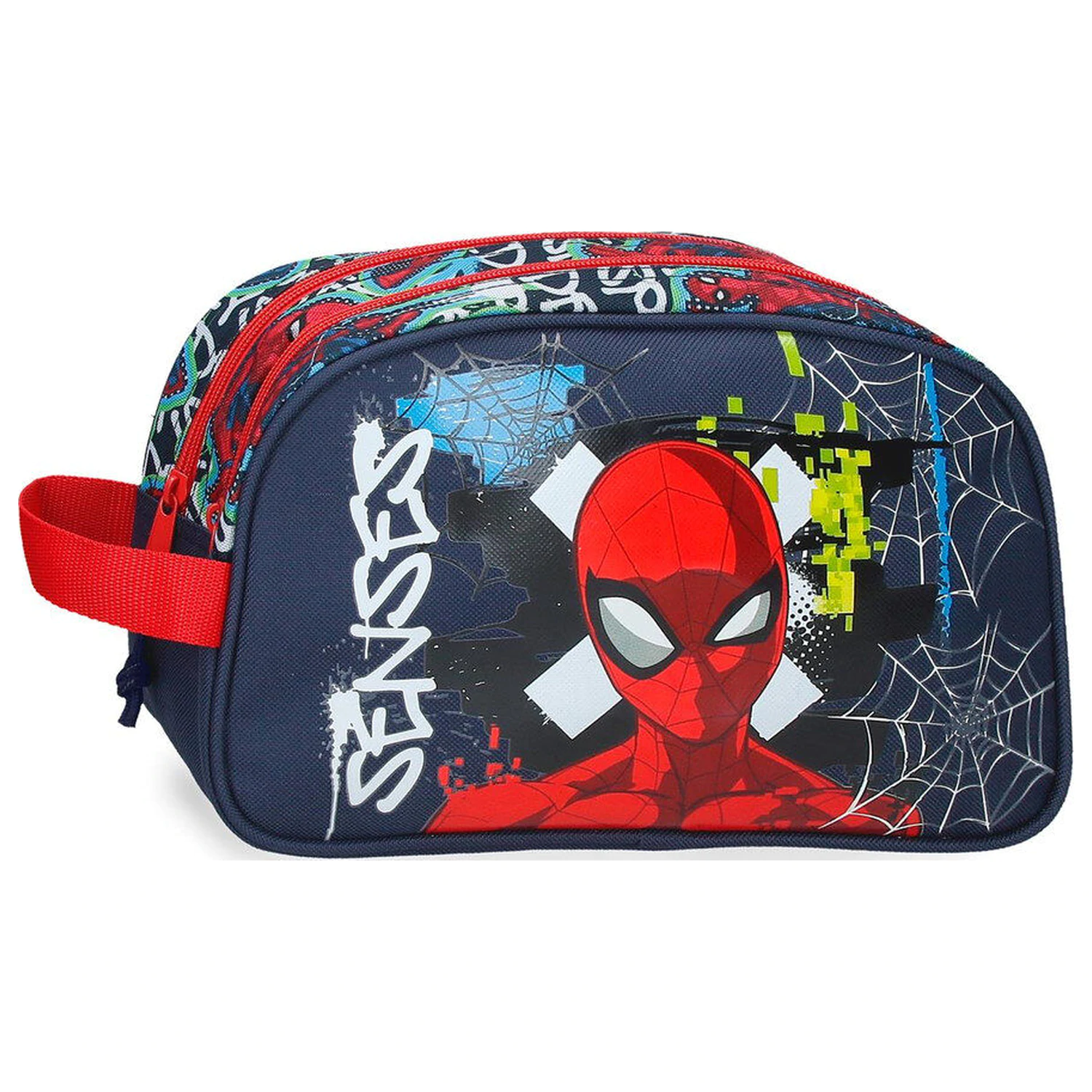 Marvel Spiderman Graffity geanta adaptabila tip vanity case poza produsului