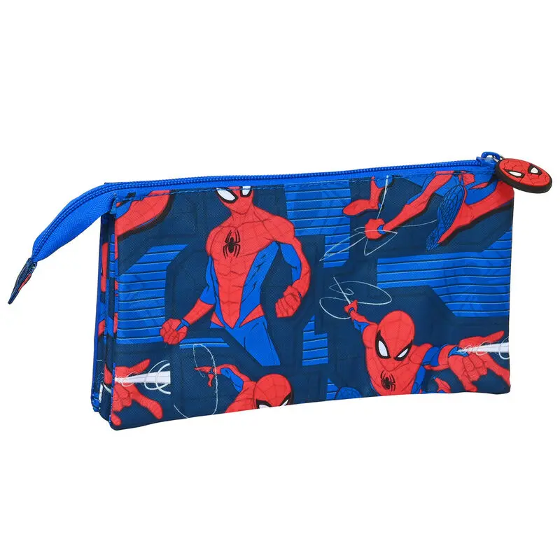 Marvel Spiderman Great Power etui triplu pentru creioane poza produsului