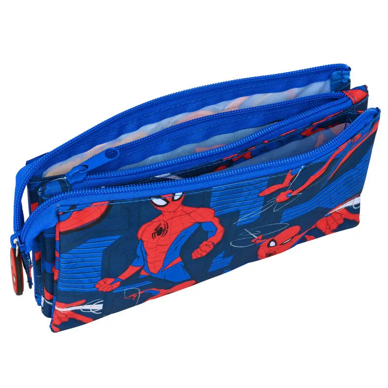 Marvel Spiderman Great Power etui triplu pentru creioane poza produsului