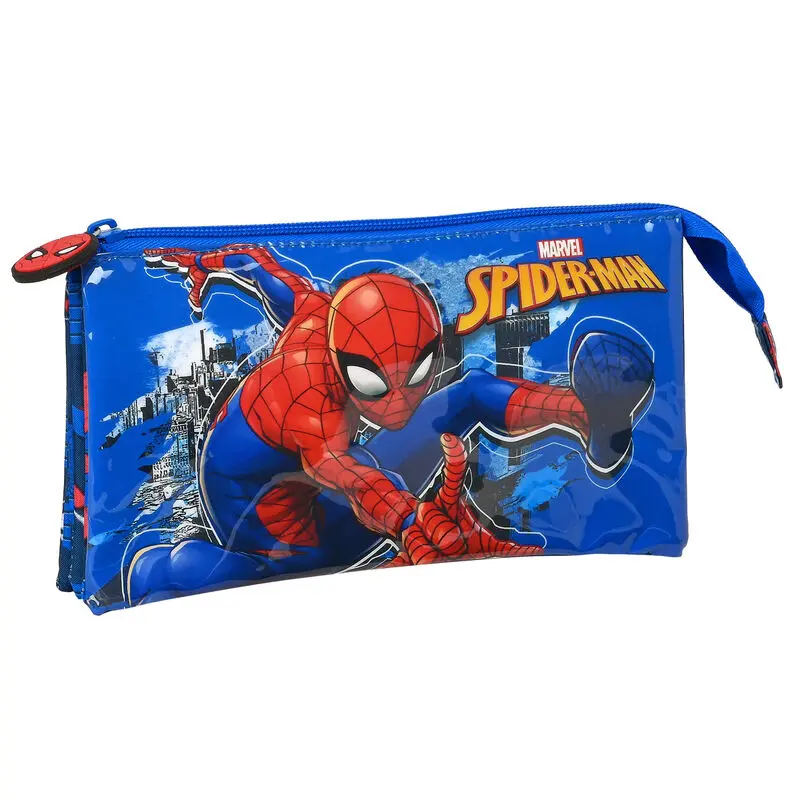 Marvel Spiderman Great Power etui triplu pentru creioane poza produsului