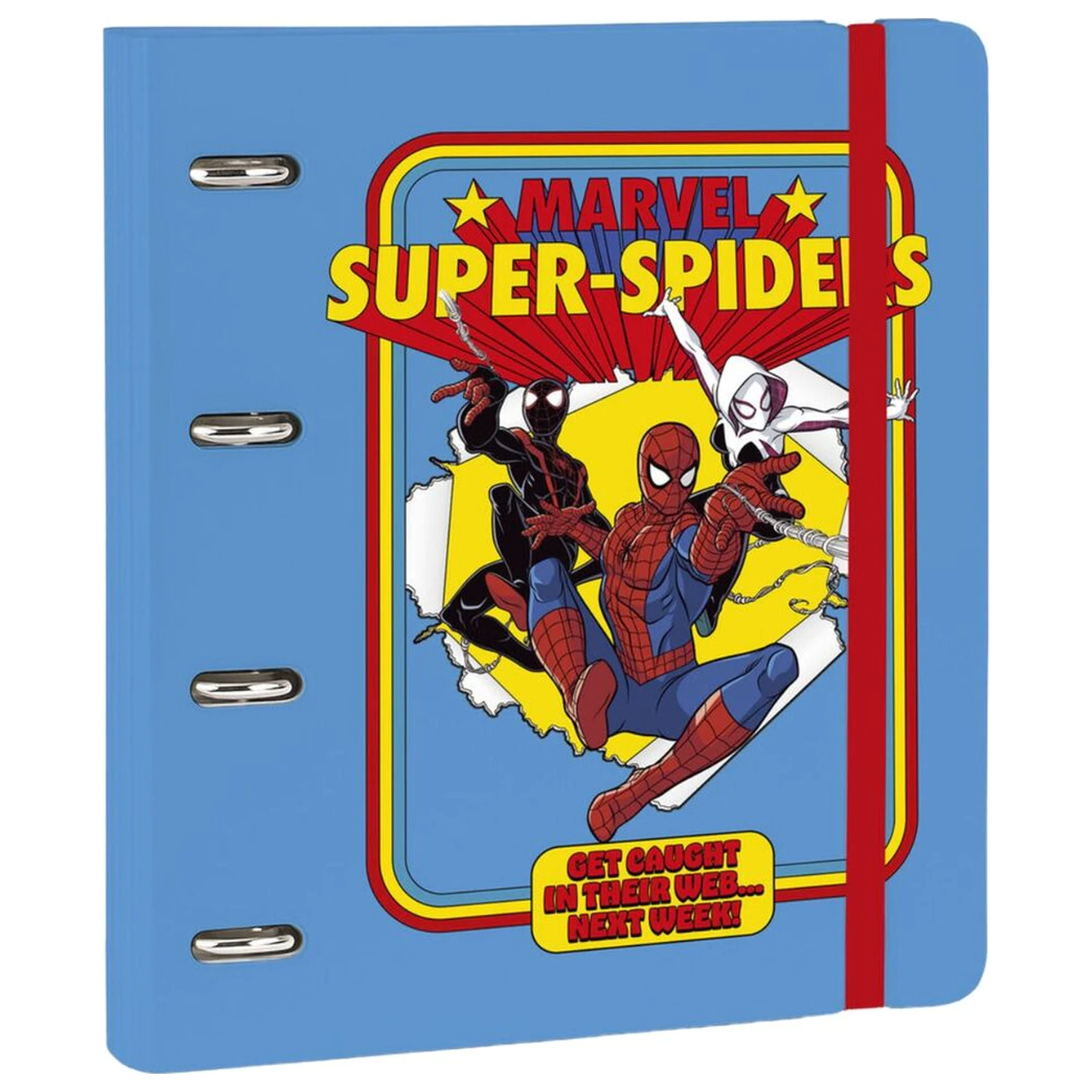 Marvel Spiderman dosar cu 4 inele poza produsului