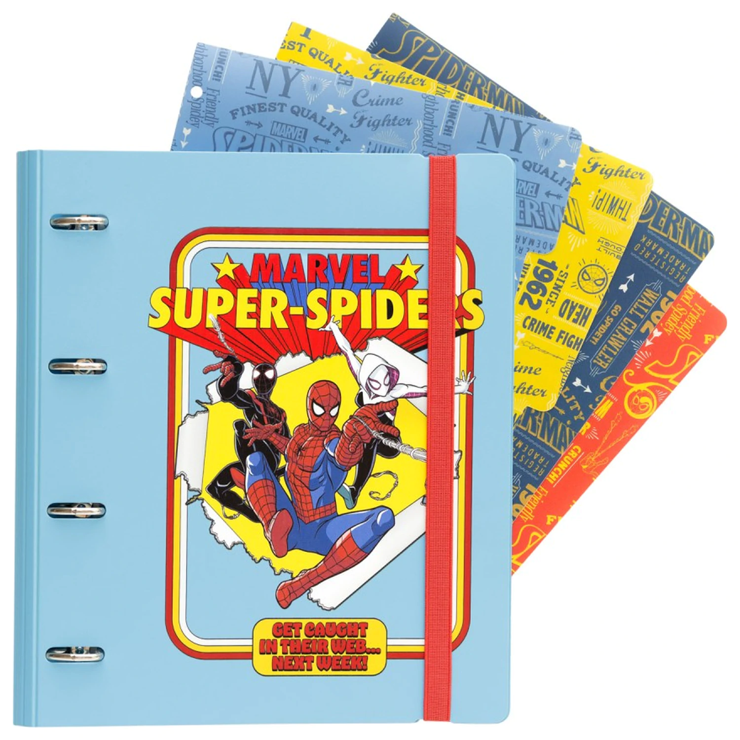 Marvel Spiderman dosar cu 4 inele poza produsului