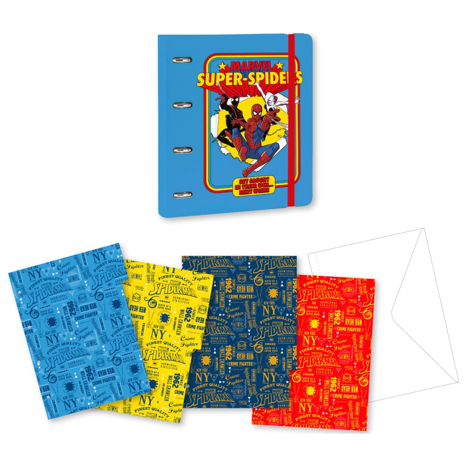Marvel Spiderman dosar cu 4 inele poza produsului