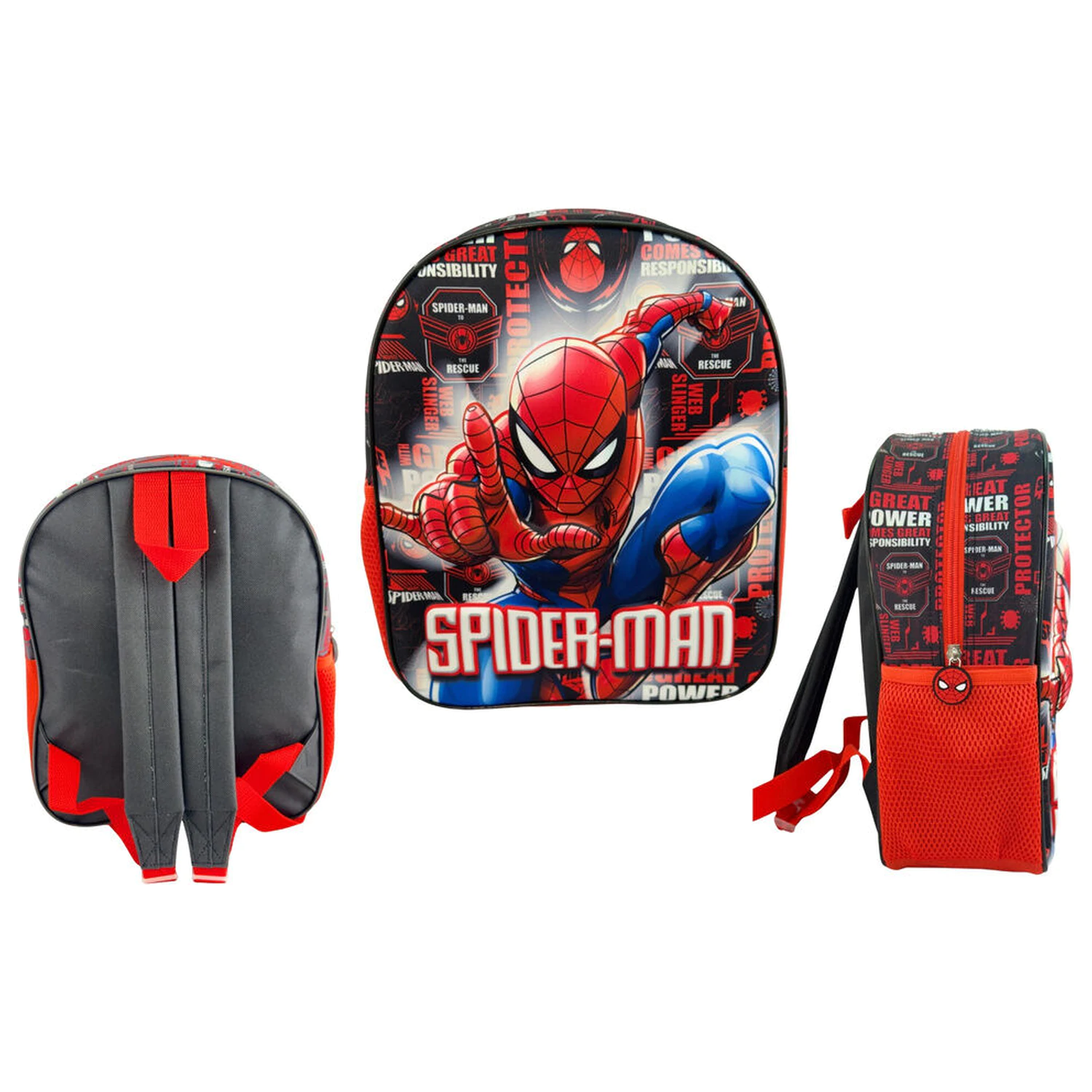 Marvel Spiderman Hero rucsac 3D 30cm poza produsului