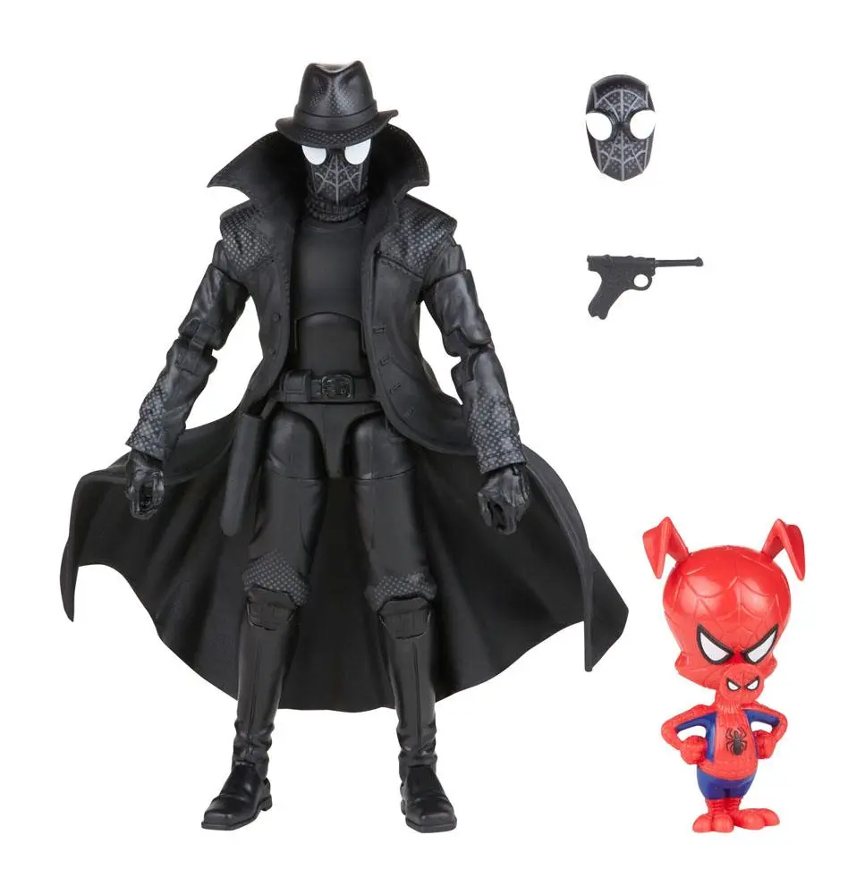 Spider-Man: Into the Spider-Verse Marvel Legends Set de figurine de acțiune 2022 Spider-Man Noir & Spider-Ham 15 cm poza produsului