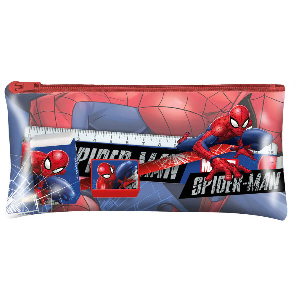 Marvel Spiderman set papetarie in cutie poza produsului