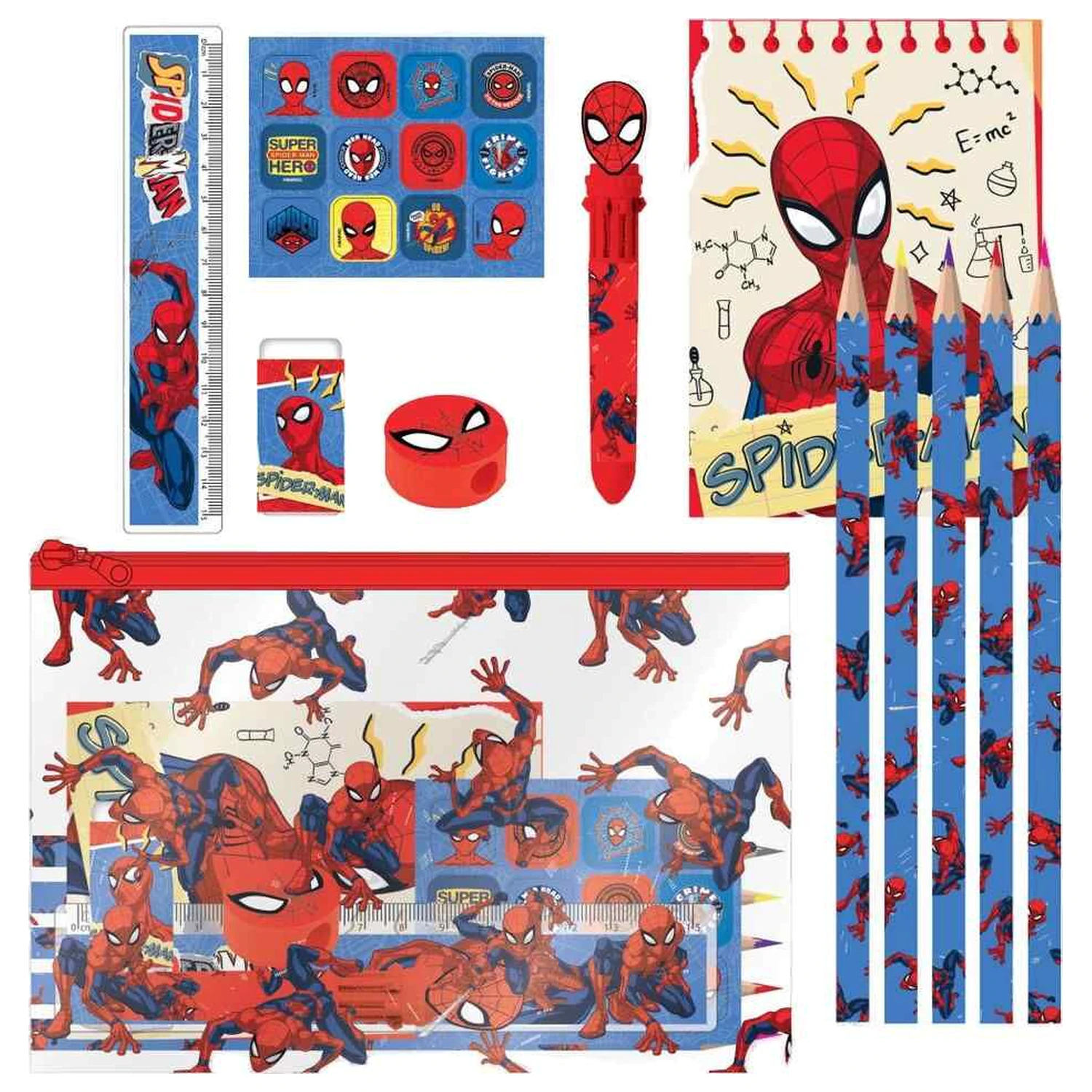 Marvel Spiderman set de papetarie poza produsului