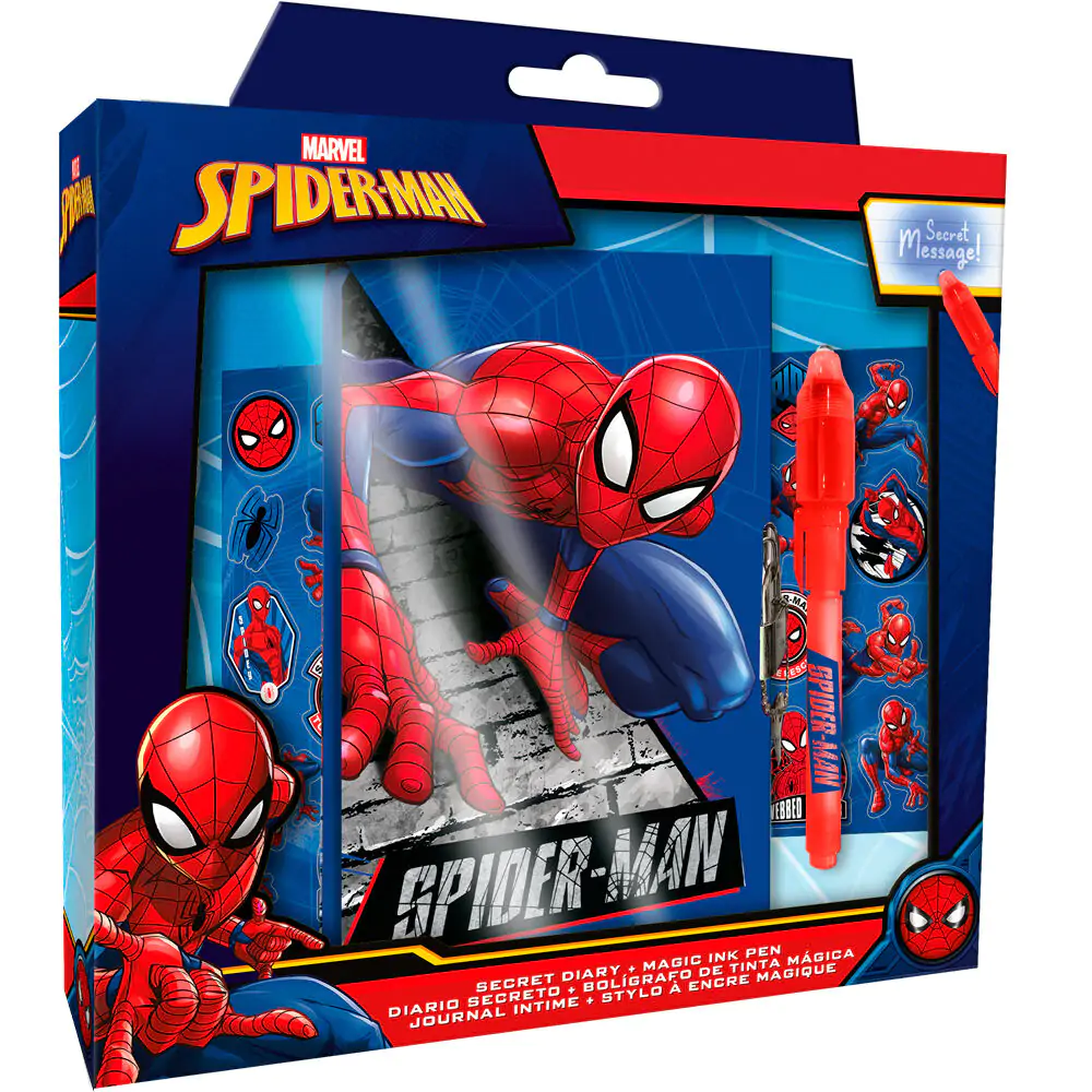 Marvel Spiderman Jurnal și Magic pen poza produsului