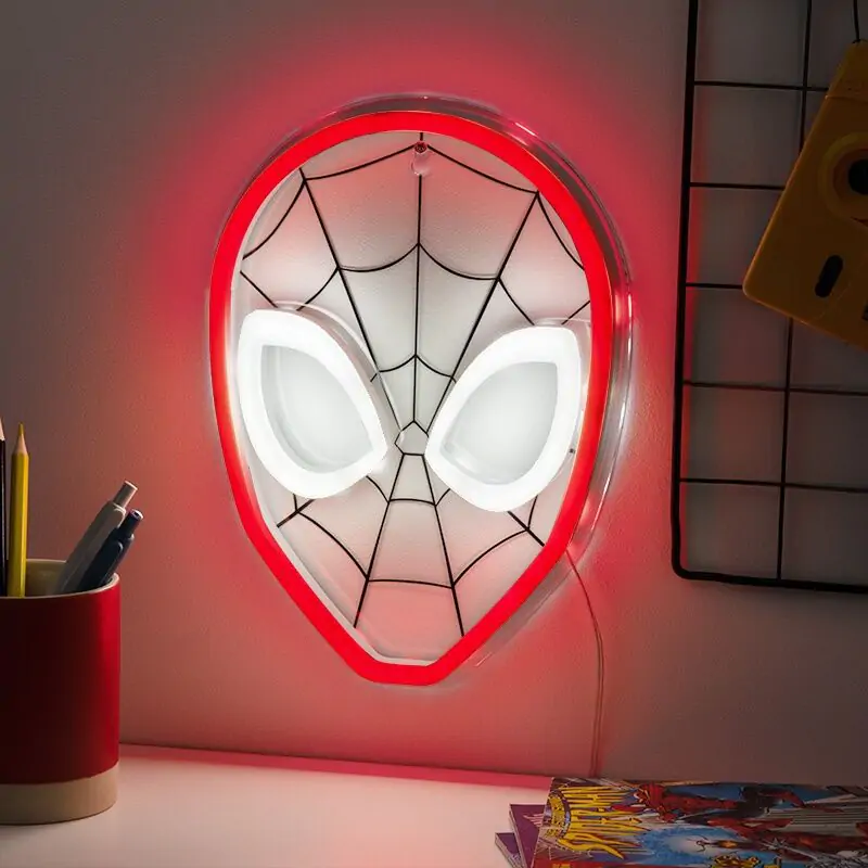 Marvel Spiderman Lampă de perete cu LED 26cm poza produsului