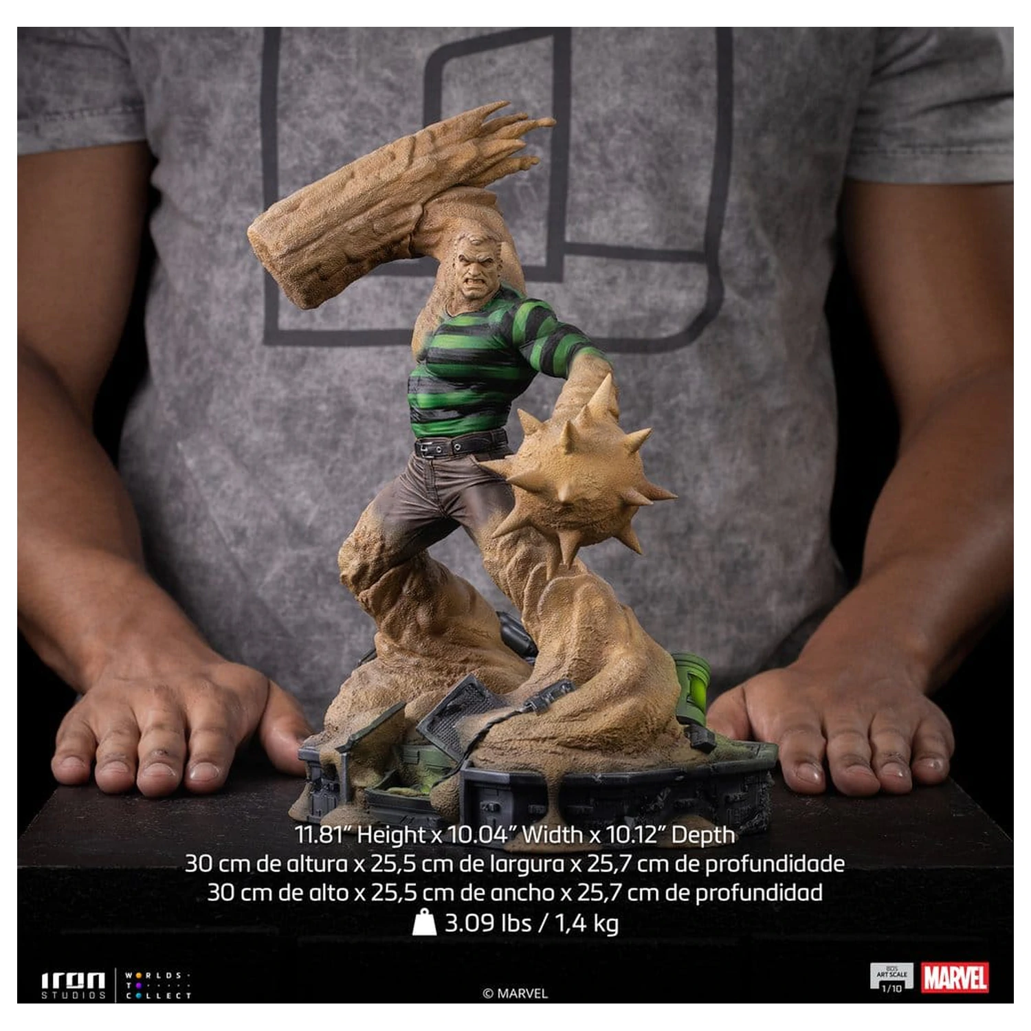 Spider-Man Marvel Comics Art Scale Statuie 1/10 Sandman 30 cm poza produsului