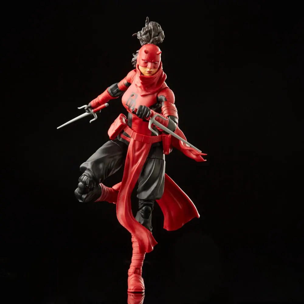 Figurină de acțiune Spider-Man Marvel Legends Retro Collection Elektra Natchios Daredevil 15 cm poza produsului