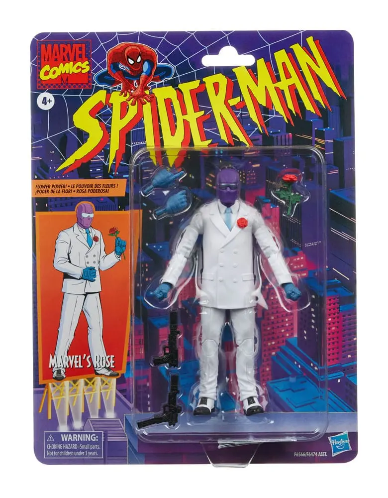 Spider-Man Marvel Legends Retro Collection Figurina de acțiune Marvel's Rose 15 cm poza produsului