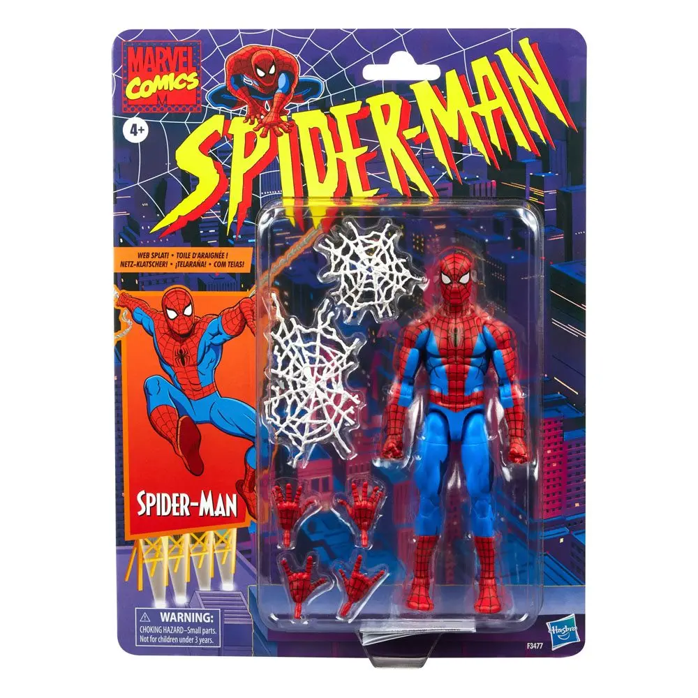 Figurina de actiune Spider-Man Marvel Legends Retro Spider-Man 15 cm poza produsului