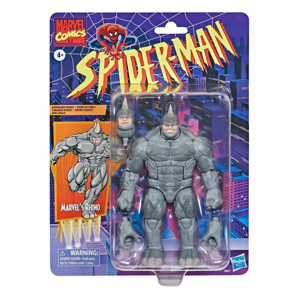 Figurină de acțiune Spider-Man Marvel Legends Series 2022 Marvel's Rhino 15 cm poza produsului