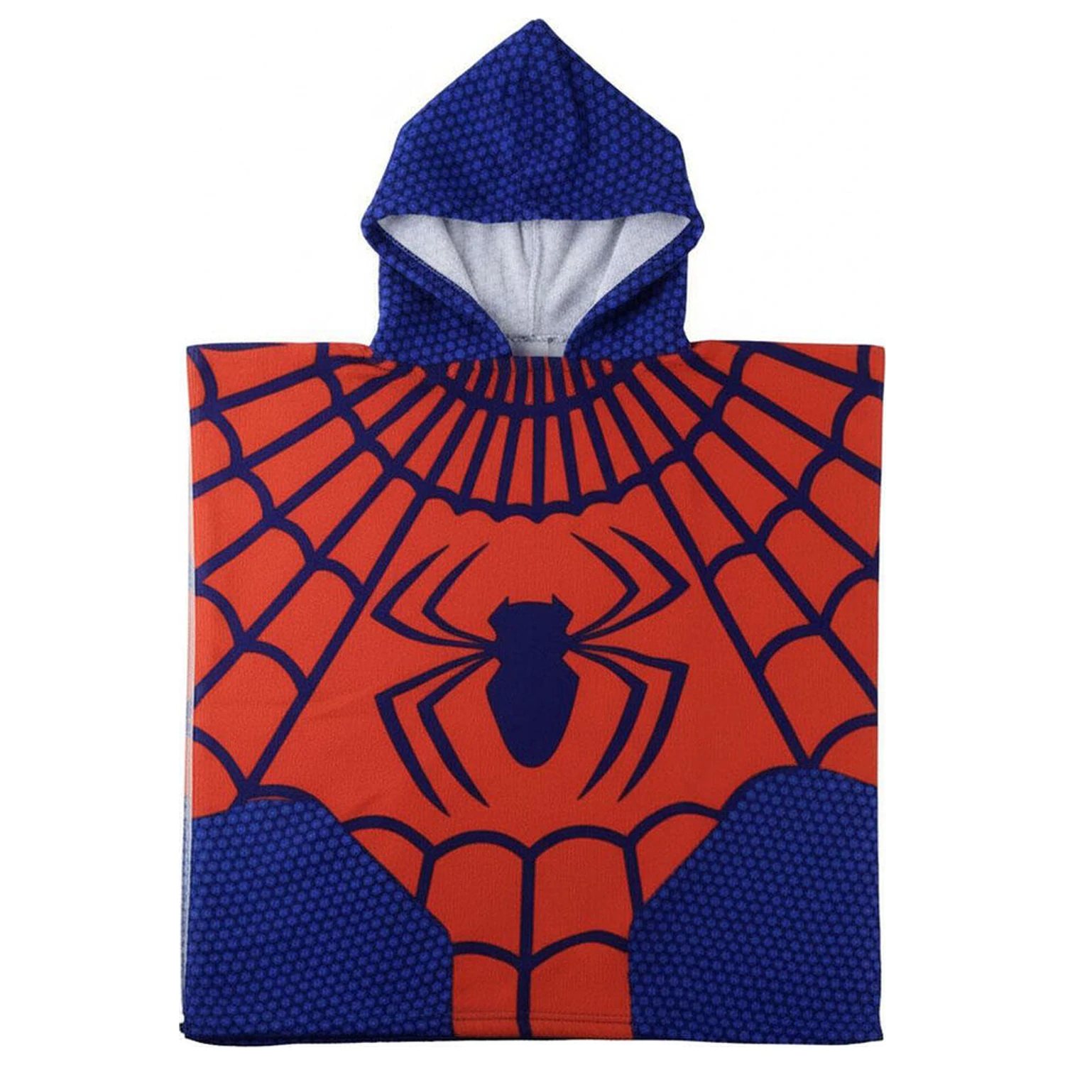 Marvel Spiderman prosop de plaja tip poncho din microfibra poza produsului