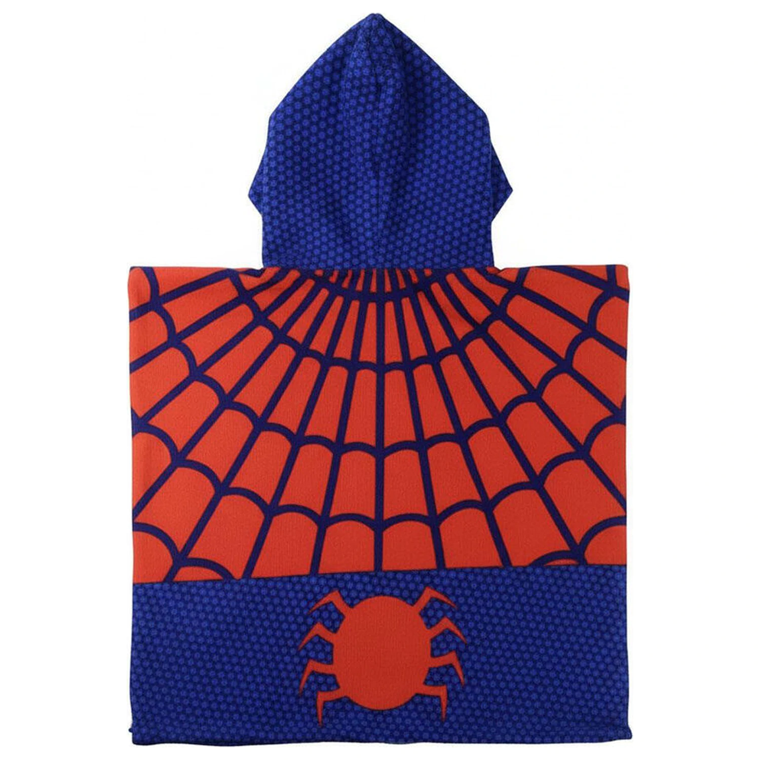 Marvel Spiderman prosop de plaja tip poncho din microfibra poza produsului