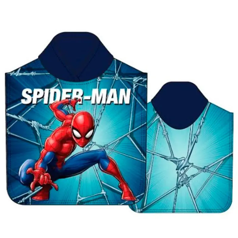 Marvel Spiderman prosop tip poncho din microfibră poza produsului