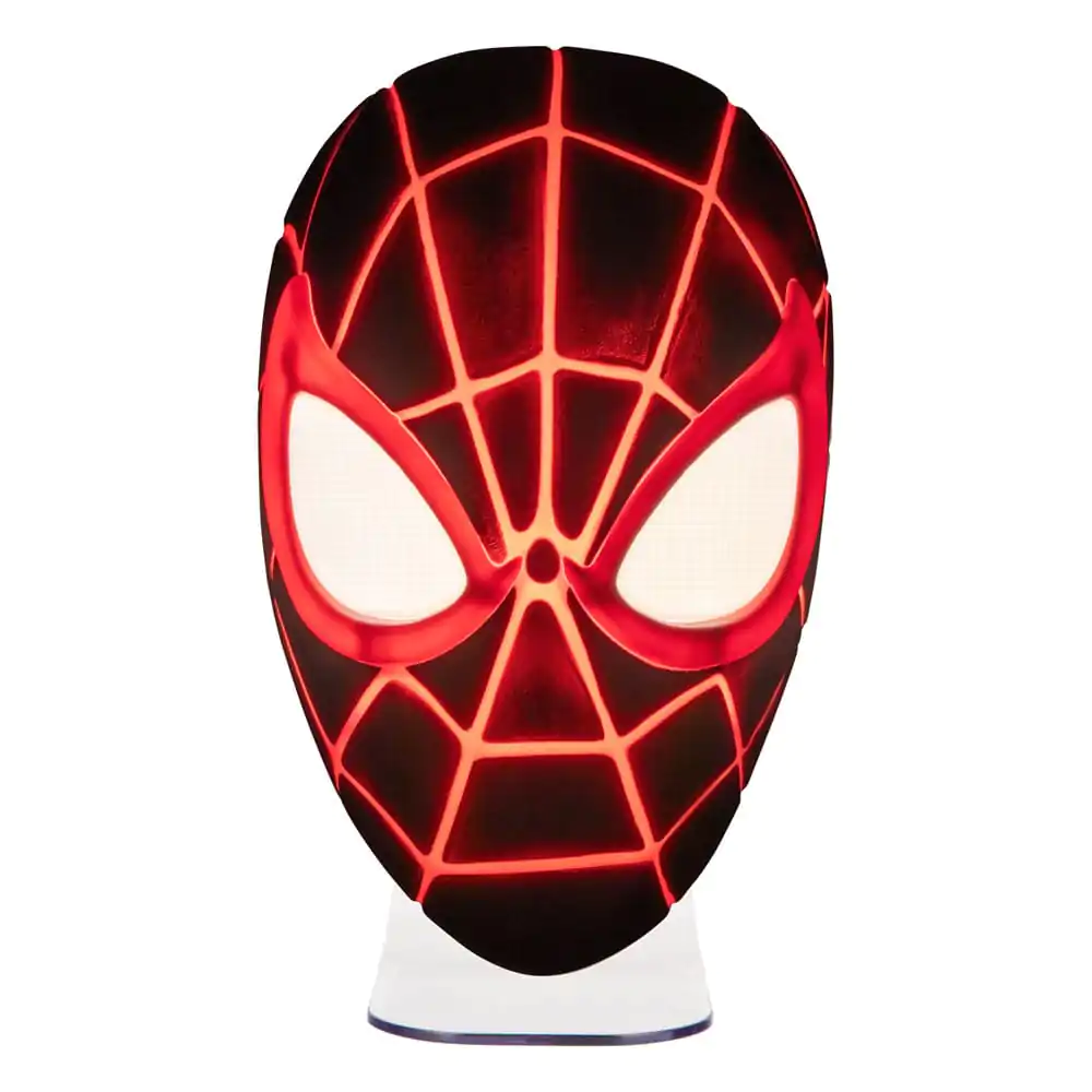 Lumină LED 3D Spider-Man Masca Miles Morales poza produsului