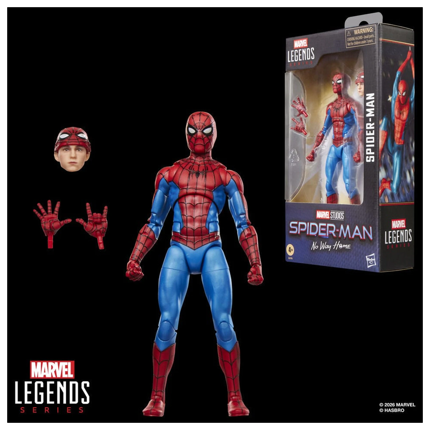 Spider-Man No Way Home Marvel Legends Series figurina Spider-Man 15cm poza produsului