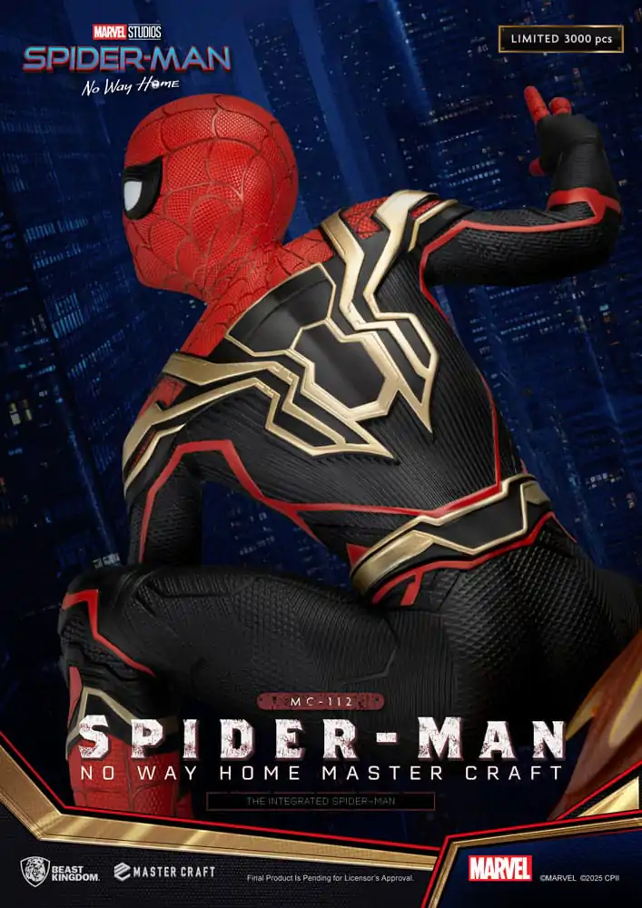 Spider-Man: No Way Home Master Craft Statuie The Integrated Spider-Man 31 cm poza produsului