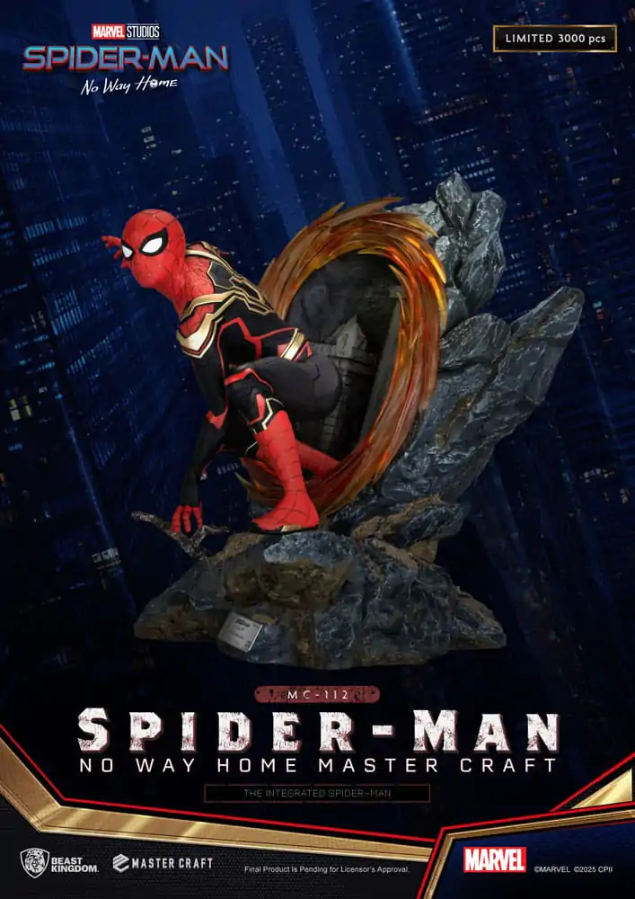 Spider-Man: No Way Home Master Craft Statuie The Integrated Spider-Man 31 cm poza produsului