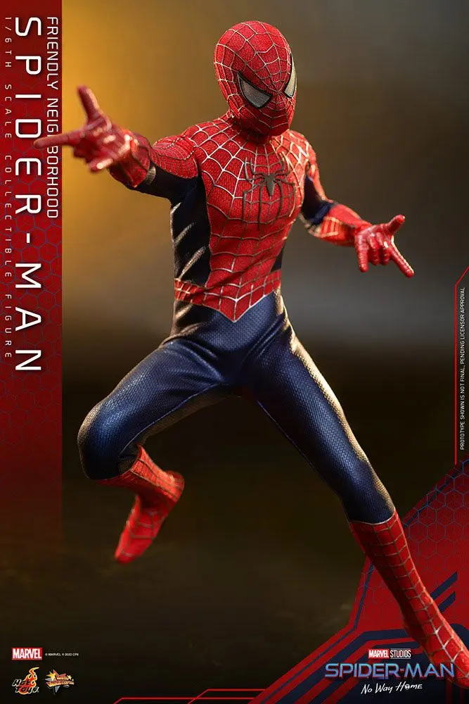 Spider-Man: No Way Home Movie Masterpiece Figurina de acțiune 1/6 Friendly Neighborhood Spider-Man 30 cm poza produsului