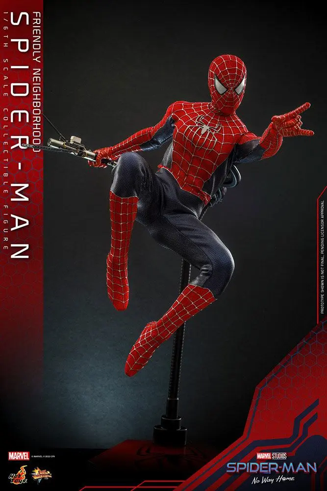 Spider-Man: No Way Home Movie Masterpiece Figurina de acțiune 1/6 Friendly Neighborhood Spider-Man 30 cm poza produsului