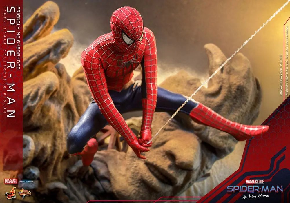 Spider-Man: No Way Home Movie Masterpiece Figurina de acțiune 1/6 Friendly Neighborhood Spider-Man 30 cm poza produsului