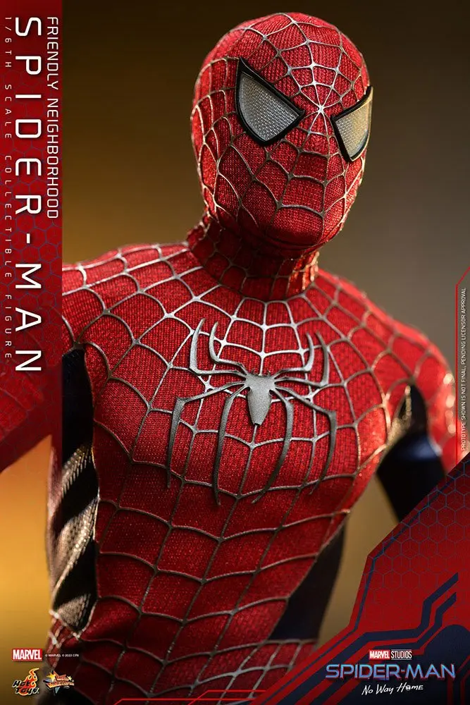 Spider-Man: No Way Home Movie Masterpiece Figurina de acțiune 1/6 Friendly Neighborhood Spider-Man 30 cm poza produsului