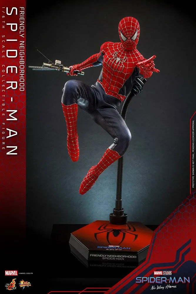 Spider-Man: No Way Home Movie Masterpiece Figurina de acțiune 1/6 Friendly Neighborhood Spider-Man 30 cm poza produsului