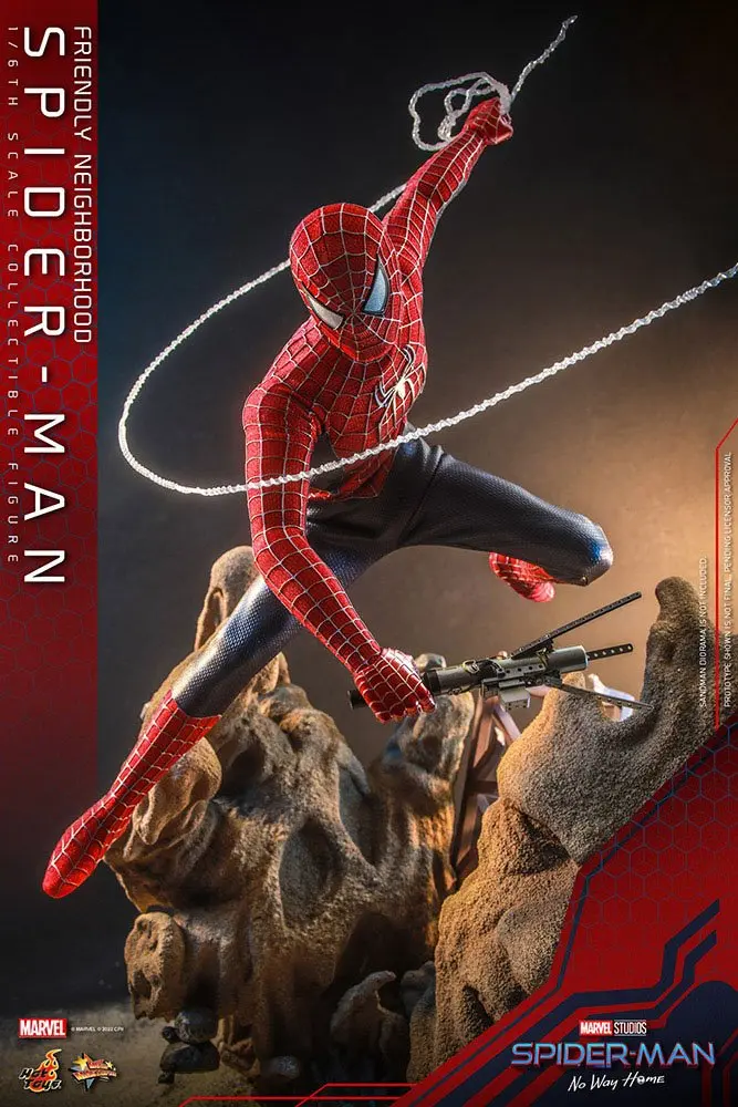 Spider-Man: No Way Home Movie Masterpiece Figurina de acțiune 1/6 Friendly Neighborhood Spider-Man 30 cm poza produsului