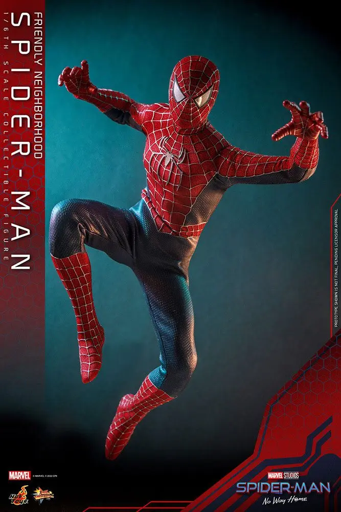 Spider-Man: No Way Home Movie Masterpiece Figurina de acțiune 1/6 Friendly Neighborhood Spider-Man 30 cm poza produsului