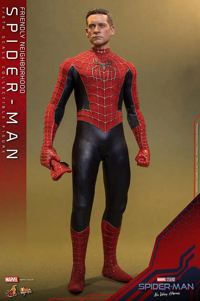 Spider-Man: No Way Home Movie Masterpiece Figurina de acțiune 1/6 Friendly Neighborhood Spider-Man 30 cm poza produsului