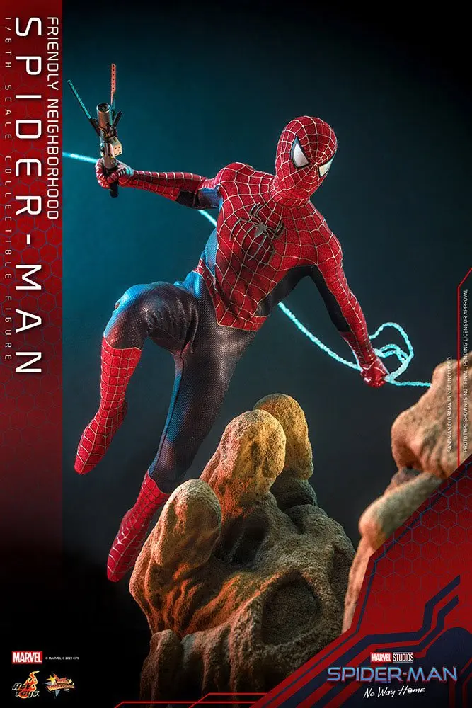 Spider-Man: No Way Home Movie Masterpiece Figurina de acțiune 1/6 Friendly Neighborhood Spider-Man 30 cm poza produsului