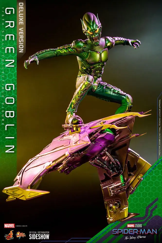 Spider-Man: No Way Home Movie Masterpiece Figurina de acțiune 1/6 Green Goblin (Deluxe Version) 30 cm poza produsului