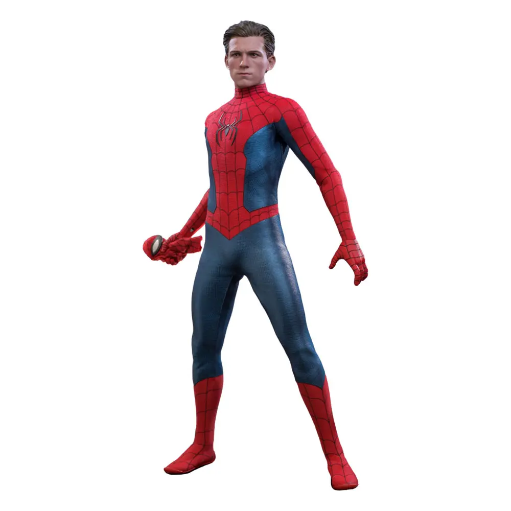 Spider-Man: No Way Home Movie Masterpiece Figurina de acțiune 1/6 Spider-Man (Costum Nou Roșu și Albastru) 28 cm poza produsului