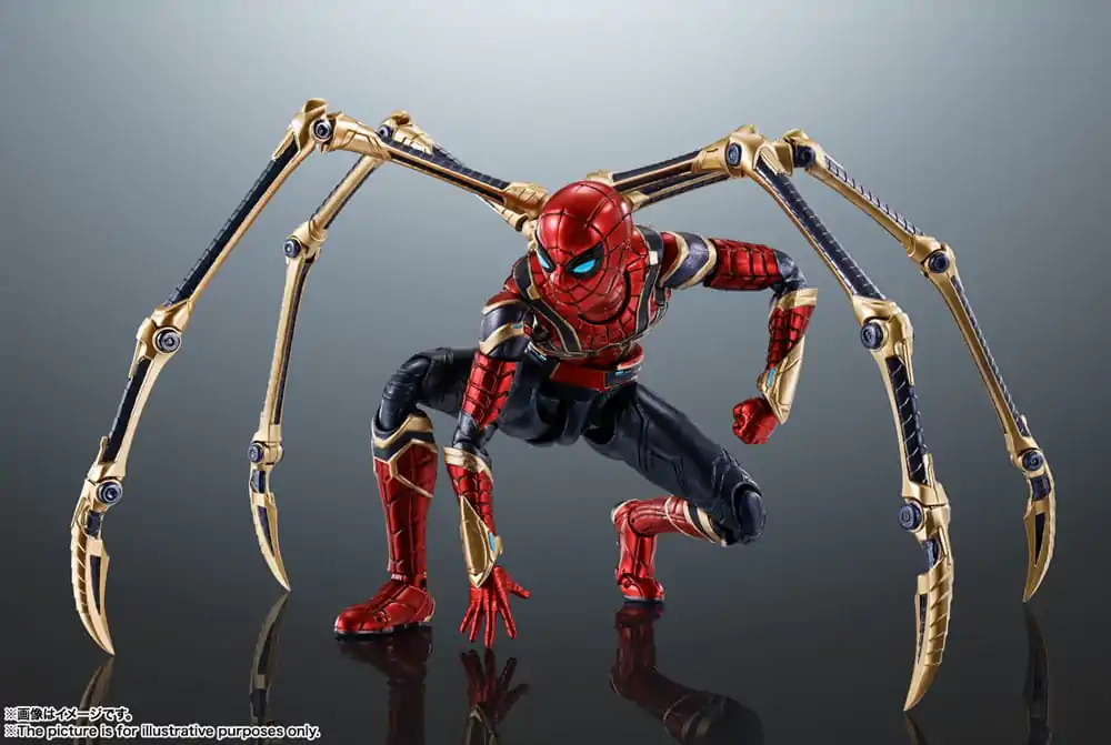 Spider-Man: No Way Home S.H. Figuarts figurină de acțiune Iron Spider-Man 15 cm poza produsului