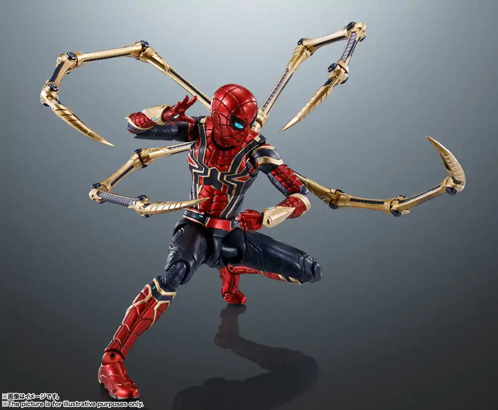 Spider-Man: No Way Home S.H. Figuarts figurină de acțiune Iron Spider-Man 15 cm poza produsului