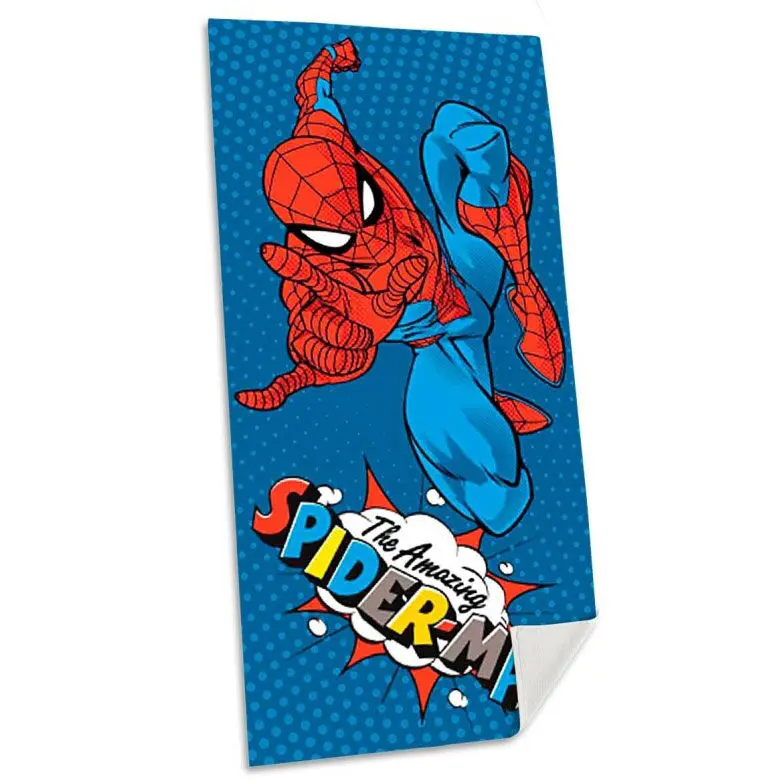 Marvel Spiderman prosop de plajă din bumbac poza produsului